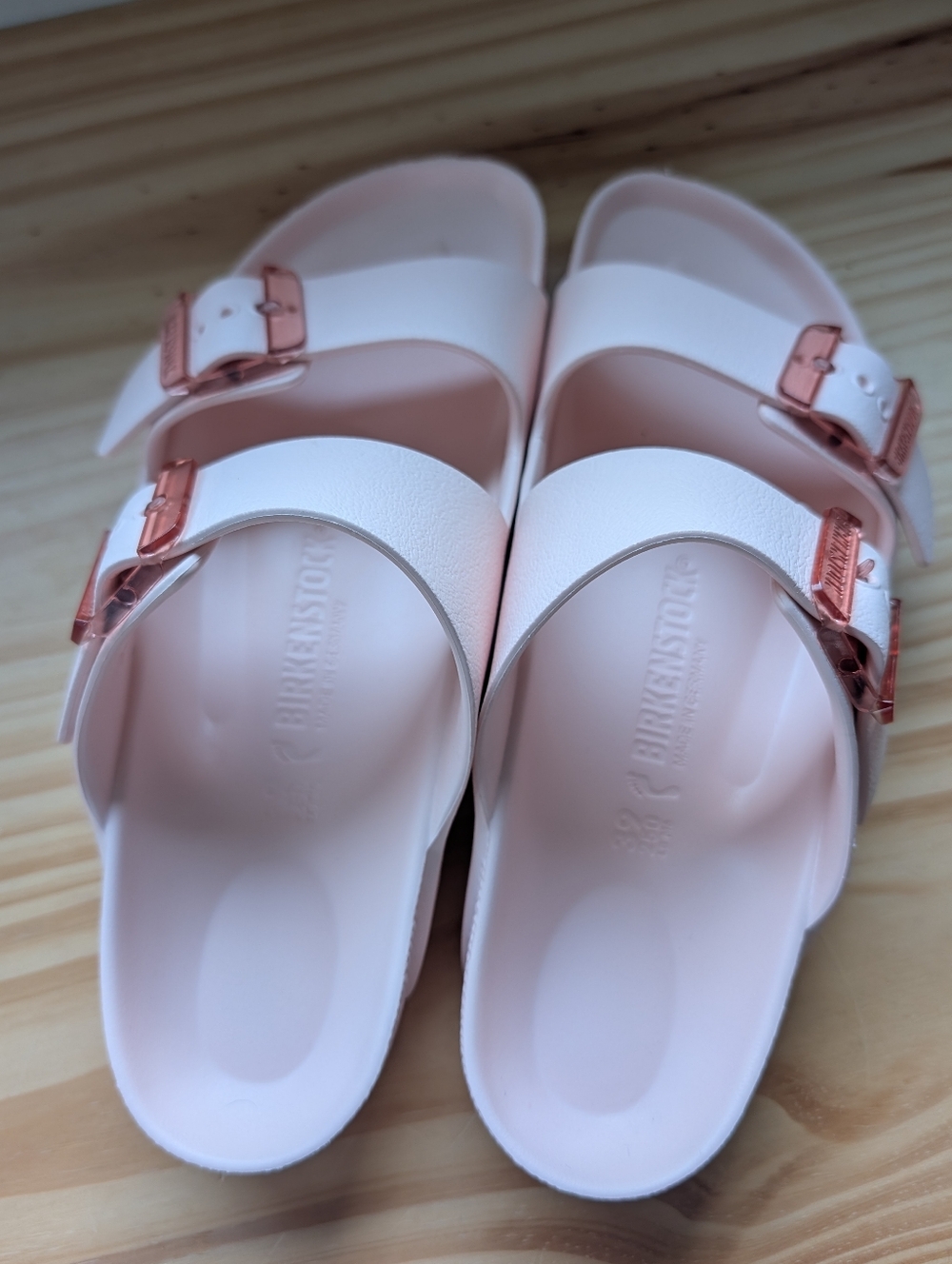Pink Birkenstocks